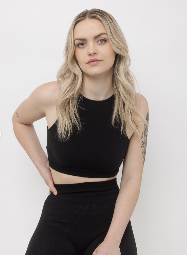 Polaroid - Seated front